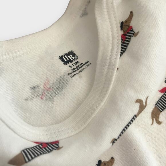 Hudson Baby Infant Girl Cotton Bodysuits 5-Pack – Bonjour, Size 9-12M - Picture 2 of 5